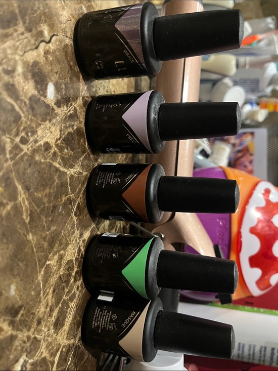 Luxio Other - 5 Luxury Brand Gel Nail Polish New/Unused just changed my mind on doing my nail.